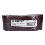 Lija De Banda 4x24 Plg Grano 60 Para Madera Y Metal - Truper