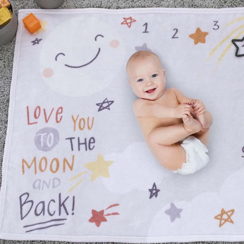 Manta Para Bebe Te Amo Hasta La Luna - Little Love By Nojo