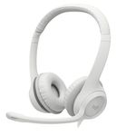 Auricular Usb Blanco Para Computadora - Logitech