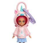 Muñeca con Capucha de Unicornio 8 Cm - Polly Pocket