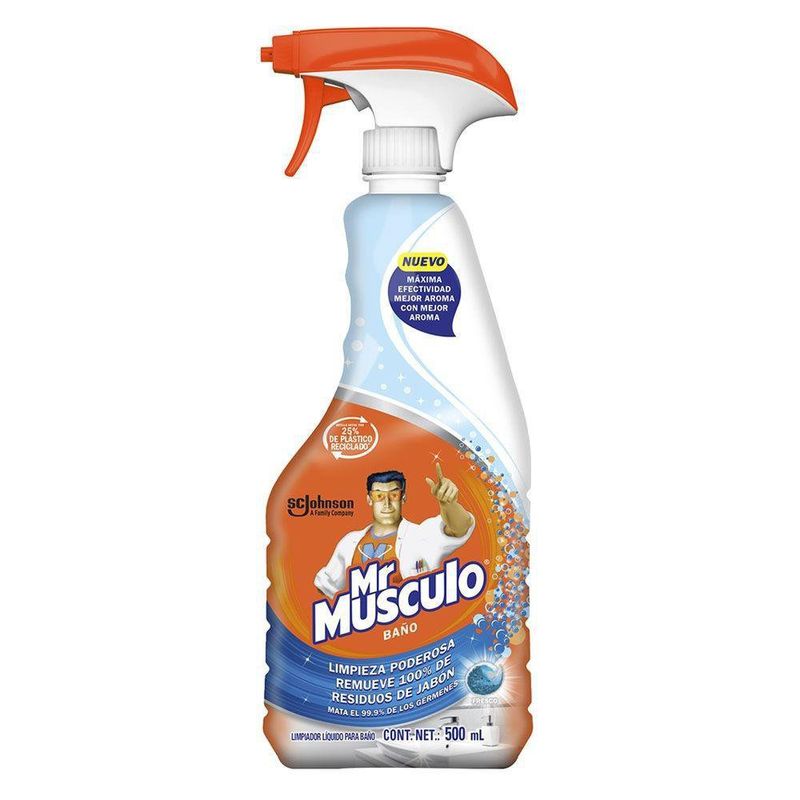 Limpiador Para Baño Trigger 500 Ml - Mr Musculo