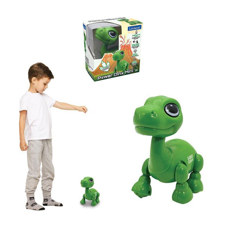 Robot Mini Dinosaurio con Luces y Sonido - Lexibook