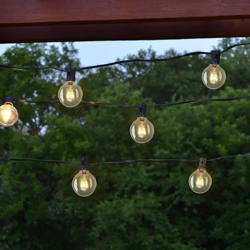 Serie De 20 Luces Incandescentes Vintage Globo 7.9 Mts - Living Accents