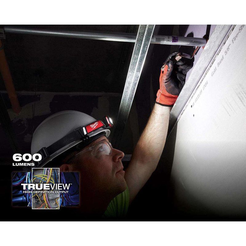Linterna De Cabeza Recargable De 600 Lm - Milwaukee Electric