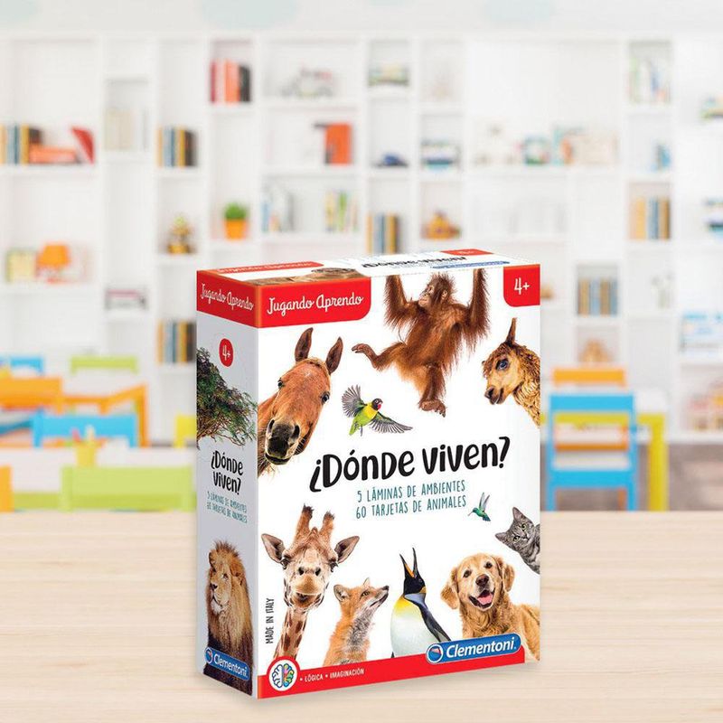 Juego Educativo ¿Dónde Viven?