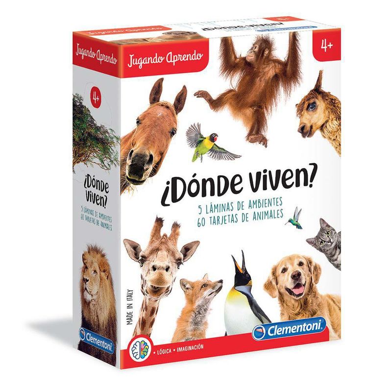 Juego Educativo ¿Dónde Viven?