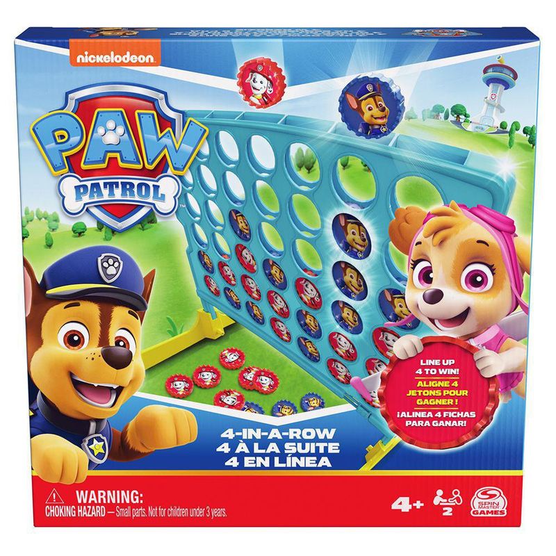 Juego De Mesa 4 En Línea - Games Paw Patrol