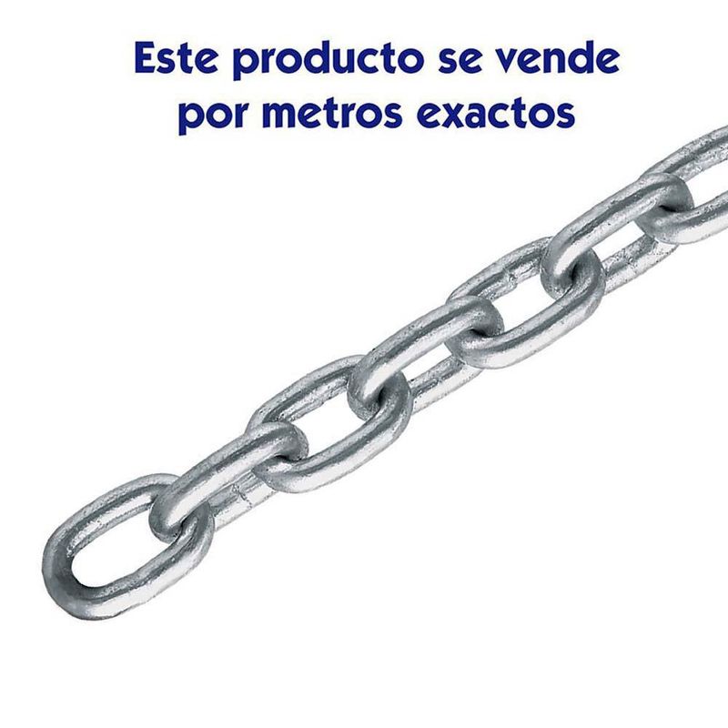 Cadena De Metal Por Metro De 950 Lb Galvanizado - Fiero