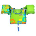 Chaleco Flotador Natación Infantil con Brazitos Integrados Diseños Surtidos