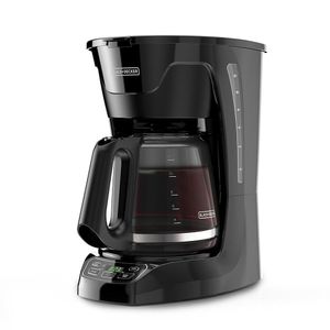 Cafetera Programable Digital Negra 12 Tazas