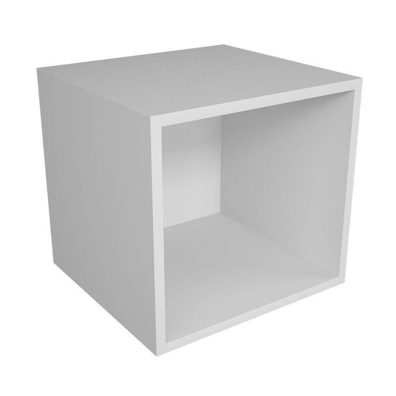 Cubo Blanco De Melamina Sencillo - Viva