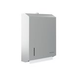 Dispensador De Toalla De Papel De Acero Inoxidable Grande - Genwec