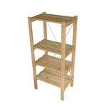 Estantería Viena de Madera 4 Repisas