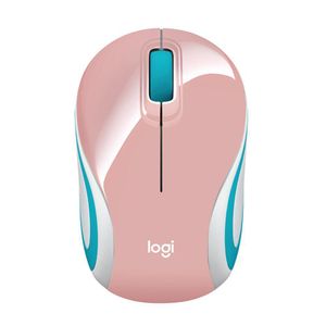 Mouse Inalámbrico Rosado M187 - Logitech