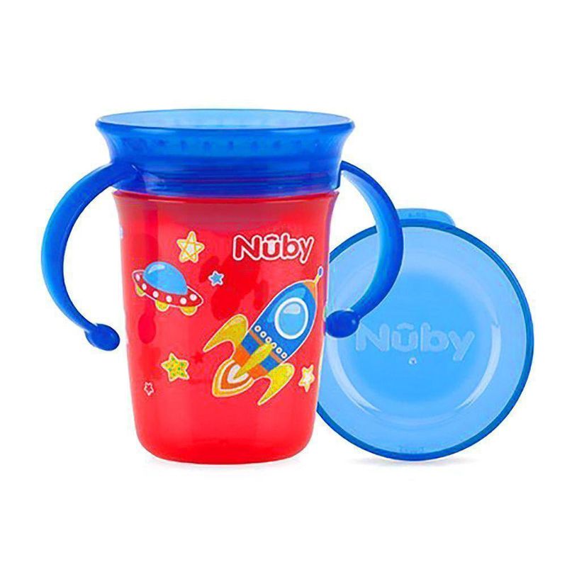 Vaso 360° Wonder Cup Con Asas 8Oz - Nuby