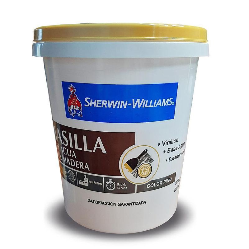 Masilla Base Agua Para Madera De Pino 28 Fl Oz - Sherwin Williams
