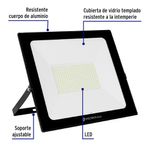 Reflector Ultra Delgado LED Luz Cálida 200 W – Volteck