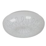 Lámpara DE Techo Plafón Blanco 18 W - Ikelite - Moderna
