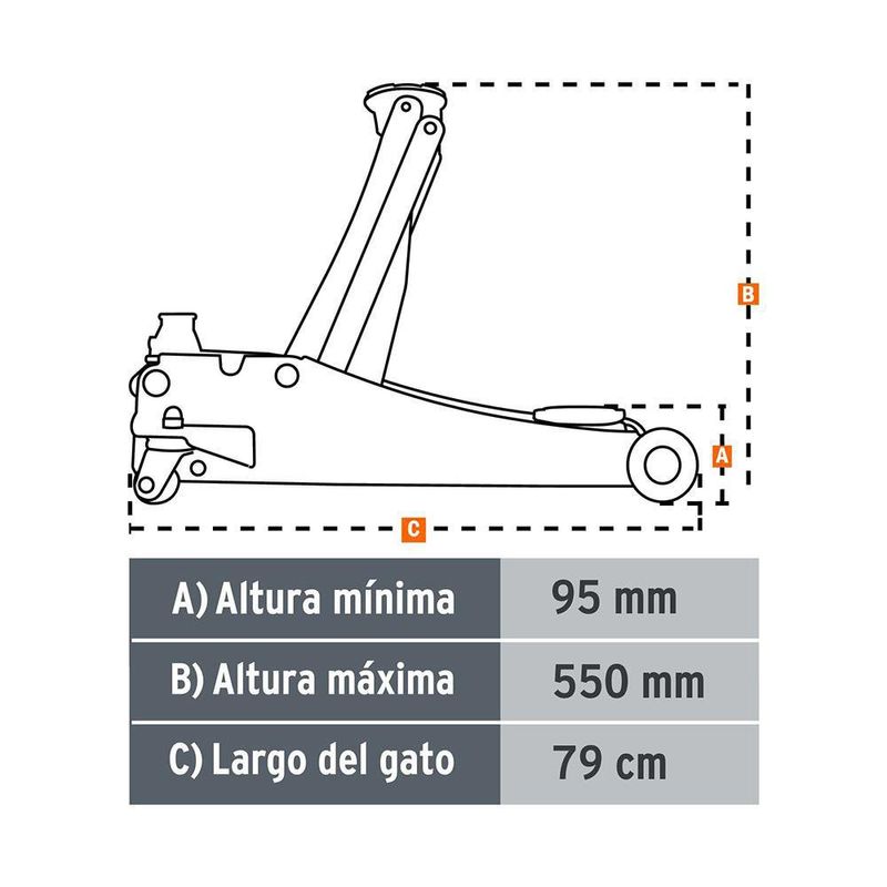 Tricket Tipo Lagarto Profesional De 3.5 Ton - Truper