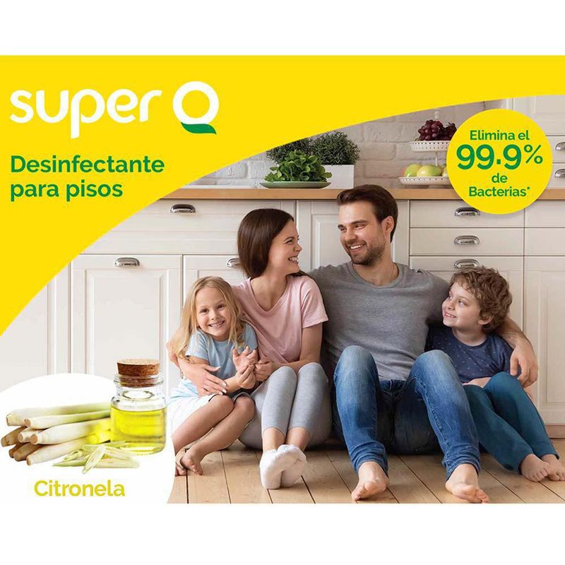 Desinfectante Multiuso 10 L Citronela - Super-Q
