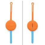 Set De 3 Utensilios Bento Para Comida Omiepod Naranja Y Celeste - Omie Life