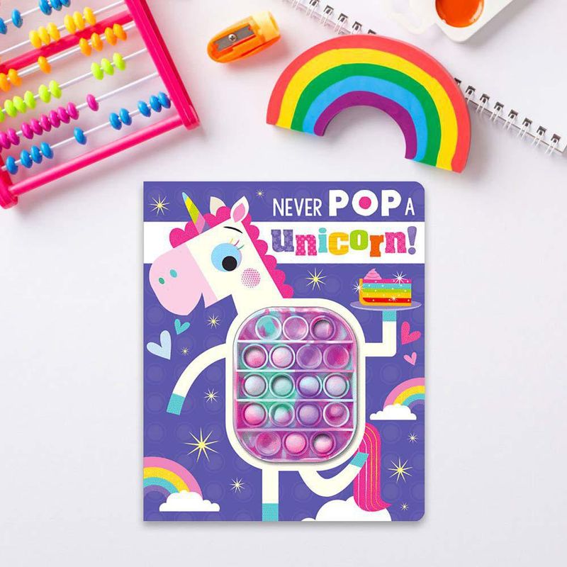 Libro Interactivo Never Pop A Unicorn - Mbi