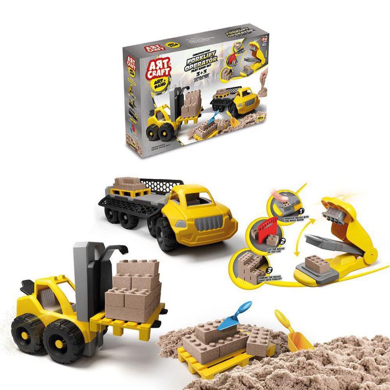 Set De Juego Grúa Con Arena - Dede