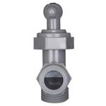 Chorro Tipo Globo Pvc Gris 3/4 Plg - Homewerks