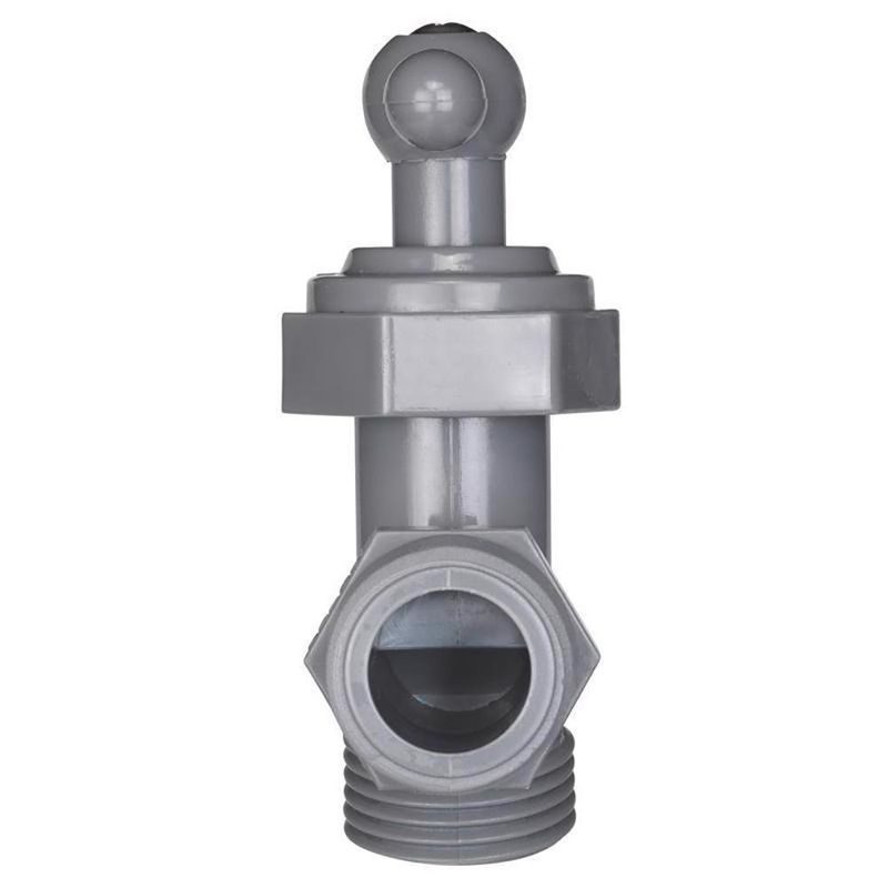 Chorro Tipo Globo Pvc Gris 3/4 Plg - Homewerks