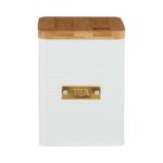 Bote Almacenador Para Té Blanco Con Tapa 1.6 L -  Typhoon