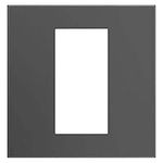 Placa De 2 Módulos Magnesio - Legrand