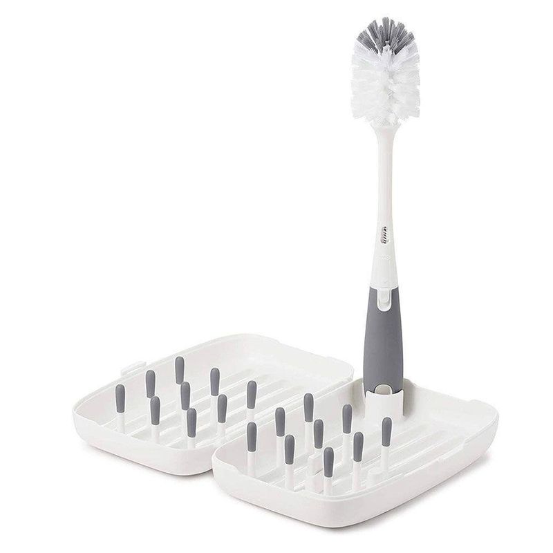 Escurridor Portátil On The Go Con Cepillo Gris - Oxo