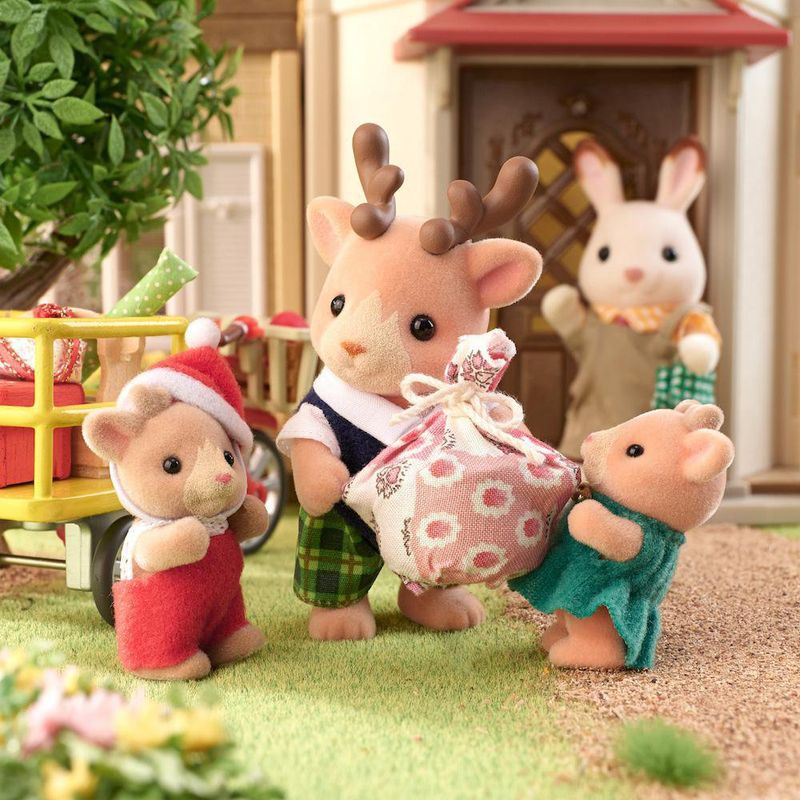 Set De Familia Ciervo 4 Pzas - Sylvanian Families