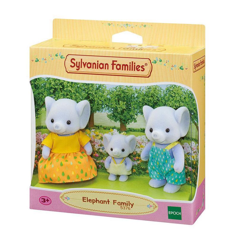 Set De Mini Muñecas Familia Elefante - Sylvanian Families