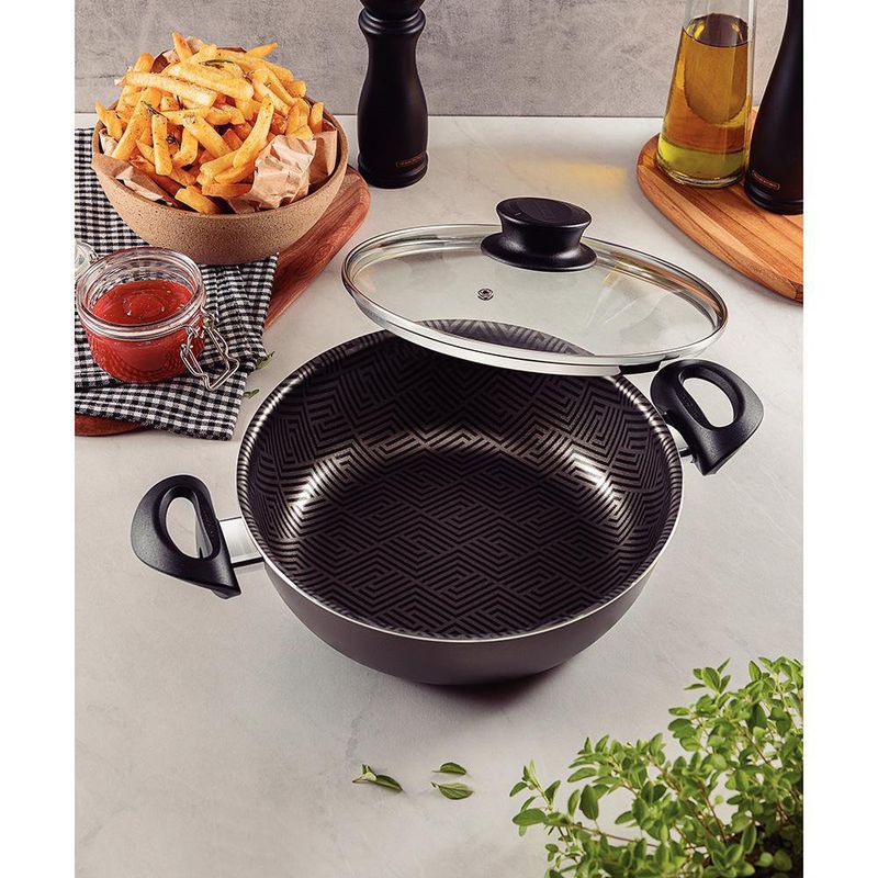 Olla Arrocera Paris Con Tapa 24 Cm - Tramontina