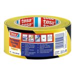 Cinta De Marcaje Para Piso Amarilla Y Negra 50 Mm - Tesa