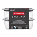 Set De 2 Contenedores Con Sello Hermético De 3.2 Tazas  - Rubbermaid