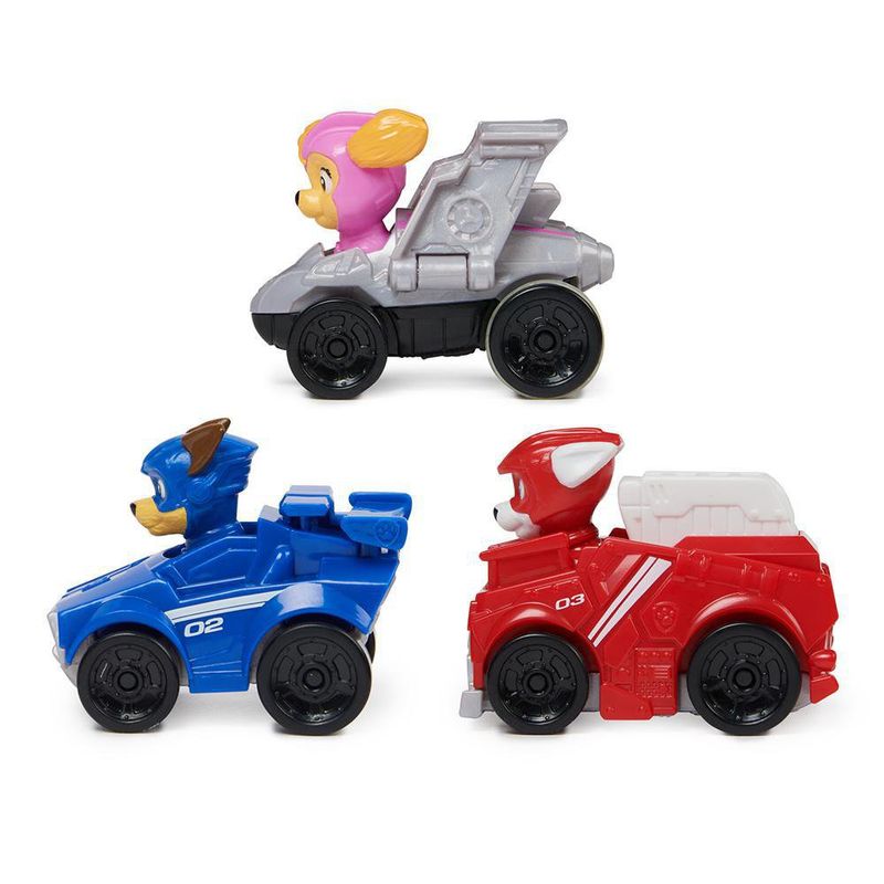 Mighty Movie Pawket Set Vehicles - Paw Patrol