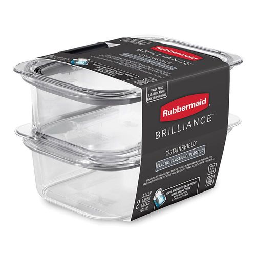 Set de 2 Contenedores con Sello Hermético de 3.2 Tazas
