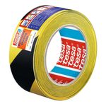 Cinta De Marcaje Para Piso Amarilla Y Negra 50 Mm - Tesa