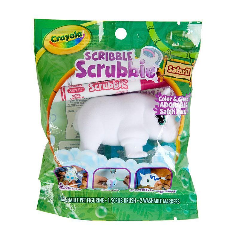 Set De Mascota Scribble Scrubbie - Crayola