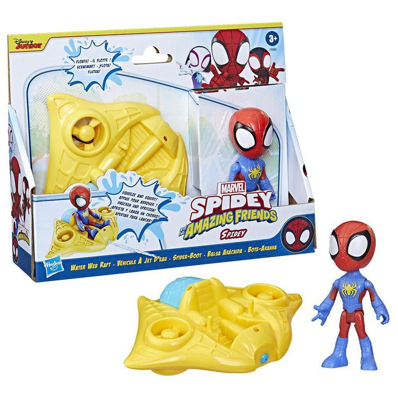 Figura De Acción Con Vehículo - Spidey And His Amazing Friends
