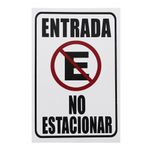 Rótulo Entrada No Estacionar