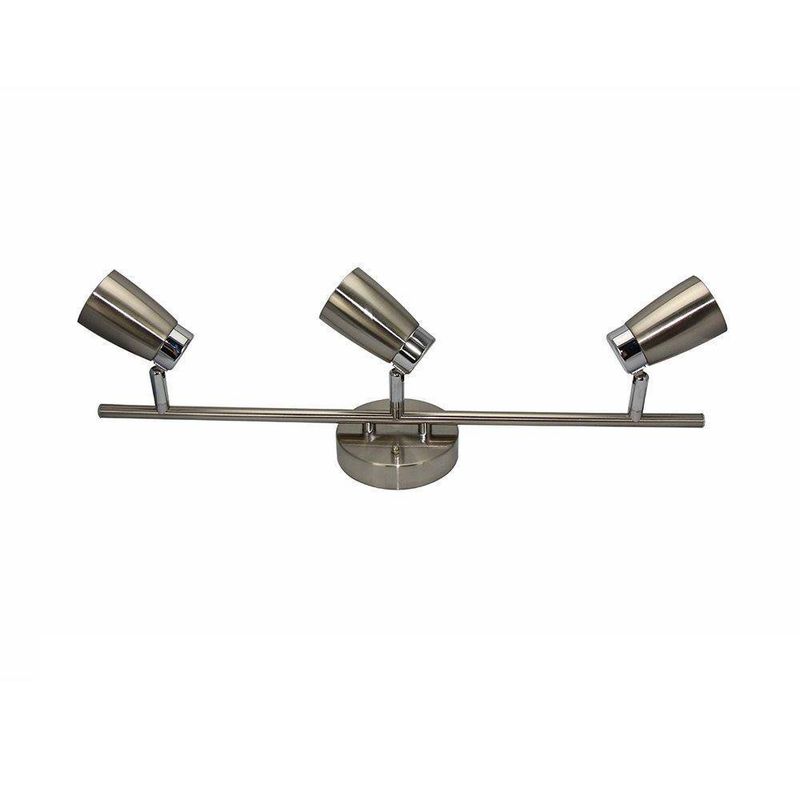 Lámpara De Techo Pared Satín Niquelado 60W - Z