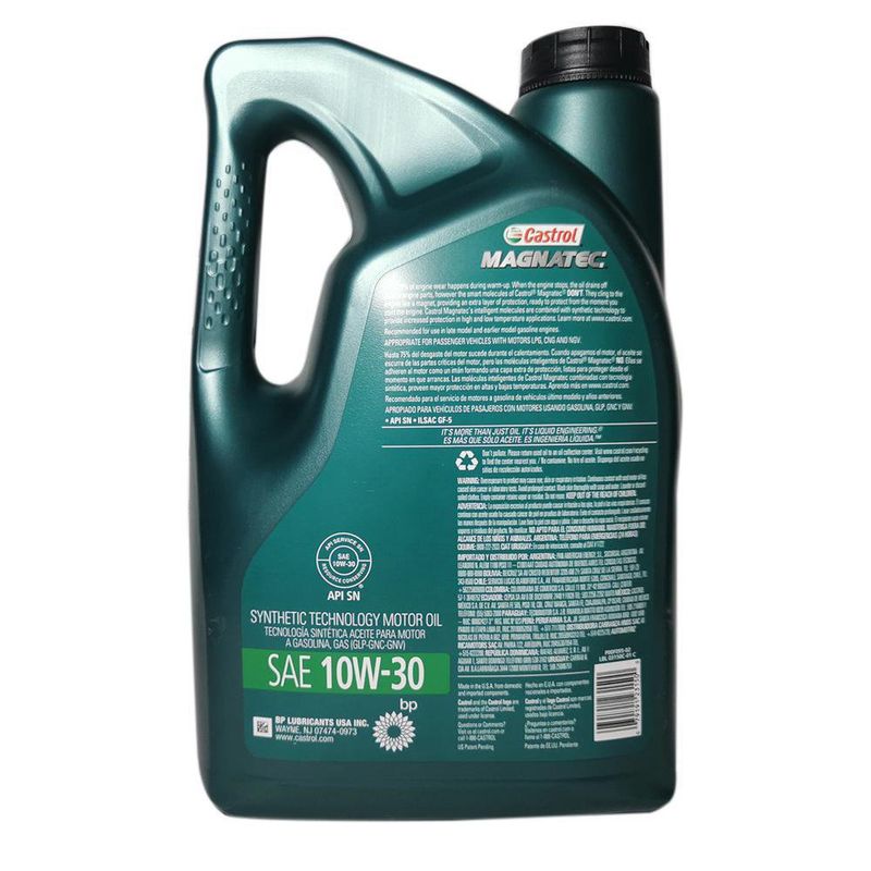 Aceite Sintético 10W-30 Magnatec 1 Gal - Castrol