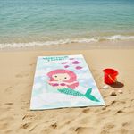 Toalla Infantil Diseño Sirena