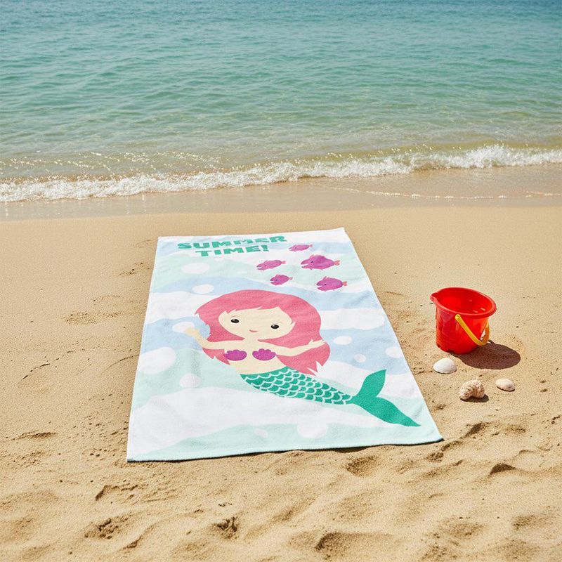 Toalla Infantil Diseño Sirena