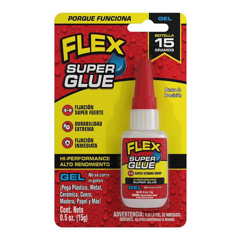 Super Glue En Gel De 15 G - Flex Seal