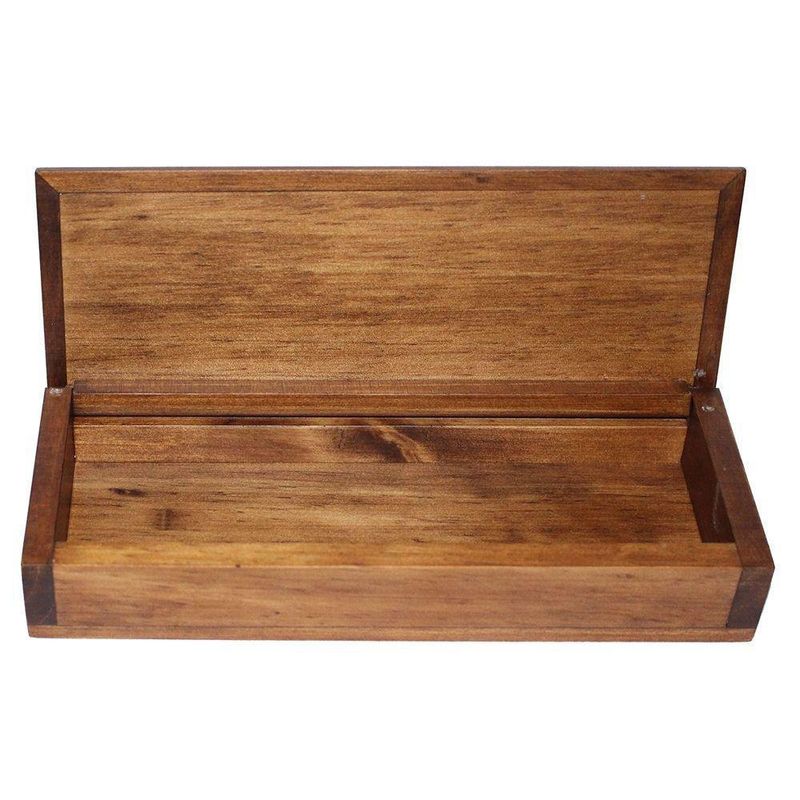 Caja De Madera Porta Lapicero