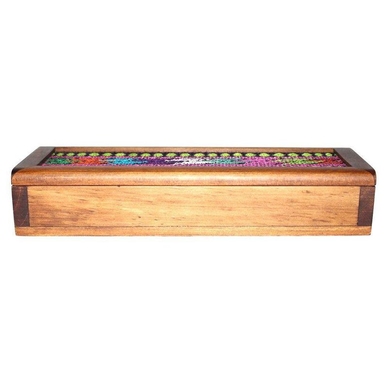 Caja De Madera Porta Lapicero
